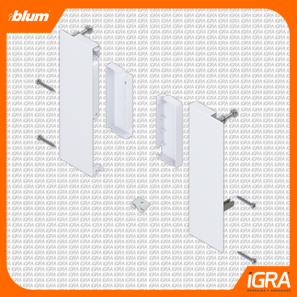 Blum Fijacion Frontal P Cajon Interior Altura E Con Guardacuerpo